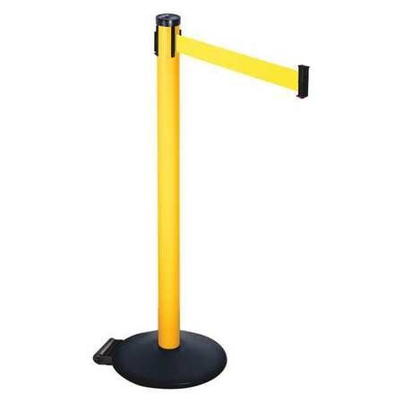 RETRACTA-BELT 305PYW-YW BARRIER POST YELLOW BELT 2 IN BELT W