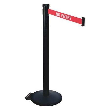 RETRACTA-BELT 305BA-NE BARRIER POST 40INH 2 IN BELT W NO ENTRY