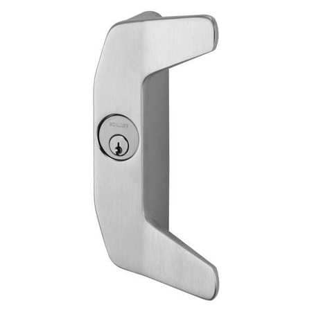 VON DUPRIN 386NL US26D RHR NIGHT LATCH PULL RH REVERSIBLE SILVER