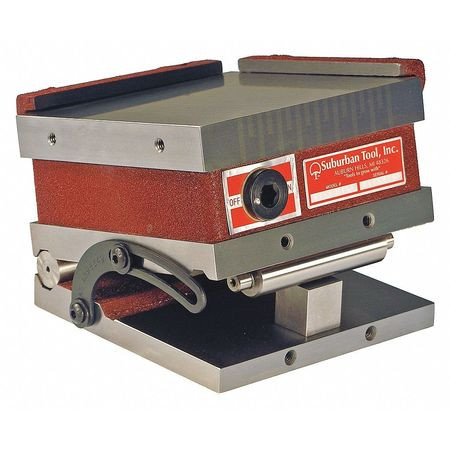 SUBURBAN MSP-363-FP MAG. SINE PLATE, 6INL, 3INW, 4-1/4INH, F