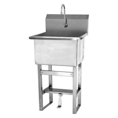 SANI-LAV U24241 SANI-LAV® FLOOR MOUNT SINK WITH SIN