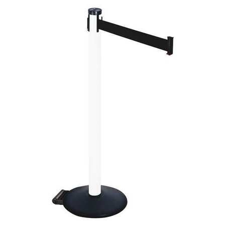 RETRACTA-BELT 305PWH-BK BARRIER POST BLACK BELT 2 IN BELT W