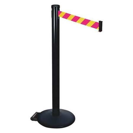 RETRACTA-BELT 305BA-MYD BARRIER POST MAGENTA/YLW BELT 2IN BELT W