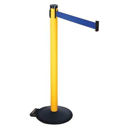 RETRACTA-BELT 305PYW-BL BARRIER POST BLUE BELT 2 IN BELT W