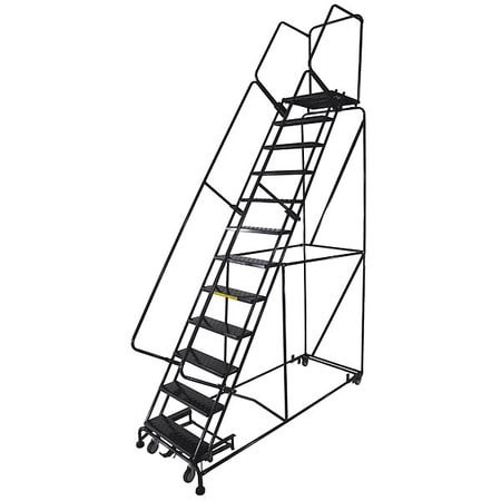 BALLYMORE WA123221GSU ROLLING LADDER SERRATED STEP TREAD STEEL