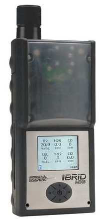 INDUSTRIAL SCIENTIFIC MX6-K123Q211-CPO CPO GAS DETECTOR O2 LEL CO H2S CO2
