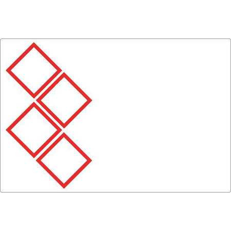 VNM SIGNMAKER GHSV46-4 J5802 GHS LABEL ROLL 130FT L X 6IN W 4 D