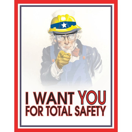 MANCOMM 31P-014-E2 SAFETY POSTER 12 H 16 W