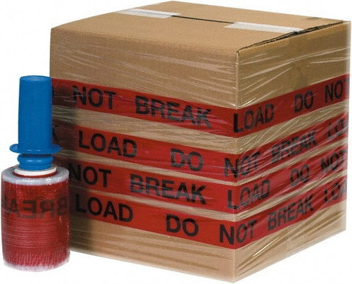 GOODWRAPPERS GOODID5DNBL 5" X 500' 80 GAUGE RED/BLACK IDENTI-WRAP