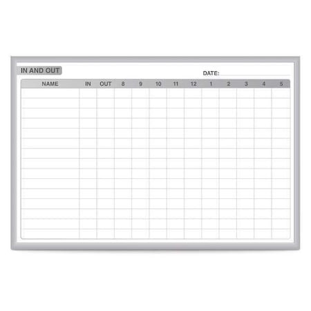 GHENT GRPM301E-34 MANUFACTURING IN/OUT MAGNETIC WHITEBOARD