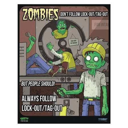 MANCOMM 31P-109-01 SAFETY POSTER,21 IN X 27 IN,PAPER