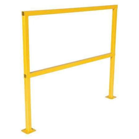 VESTIL SQ-48 SQUARE STEEL GUARD RAIL 42"H X 48"L