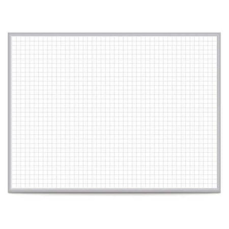 GHENT GRPM321G-23 GRID 1"X1" MAGNETIC WHITEBOARD ALUMINUM 