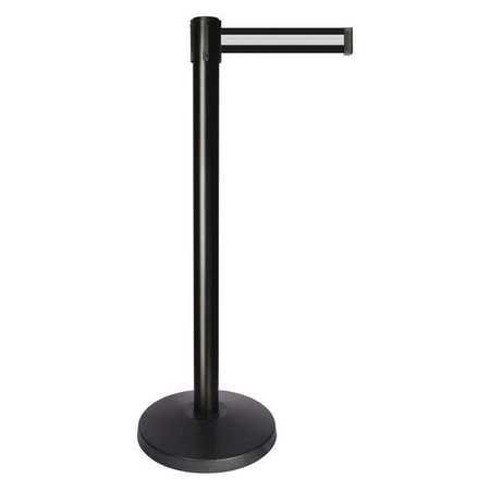 QUEUEWAY QPLUS-33-S3 BARRIER POST BLK/WHT STRIPE BELT 1 BELT