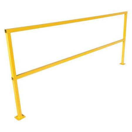 VESTIL SQ-96 SQUARE STEEL GUARD RAIL 42"H X 96"L