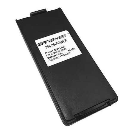 BANSHEE QIB196 BATTERY PACK FITS MODEL BP196 ICOM BRAND