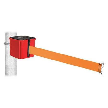 RETRACTA-BELT WH412RD30-OR-HC BELT BARRIER NO BELT MSG 4 H ORANGE BELT