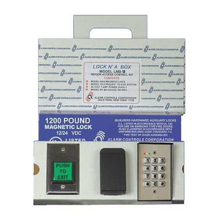 ALARM CONTROLS LNB-12 ACCESS CONTROL SYSTEM KIT,PUSH BUTTON