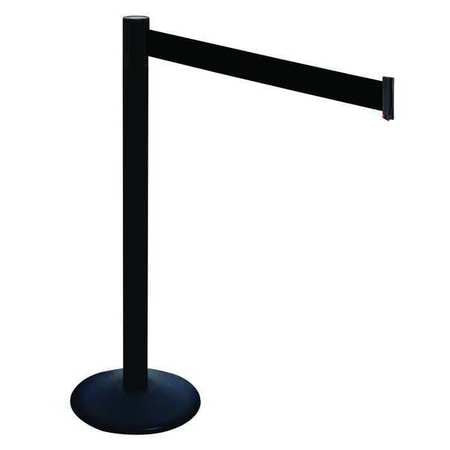 RETRACTA-BELT 331PSB-BK BARRIER POST 40 IN H BLACK BELT