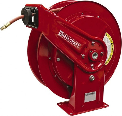 REELCRAFT HD78075 OLP SPRING RETURN HOSE REEL,3/8" MNPT,75 FT