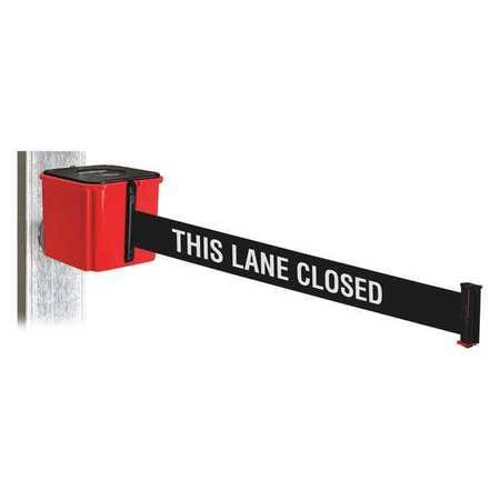 RETRACTA-BELT WH412RD20-TLC-MM BELT BARRIER 20FT. BELT L BLK/WHITE TEXT