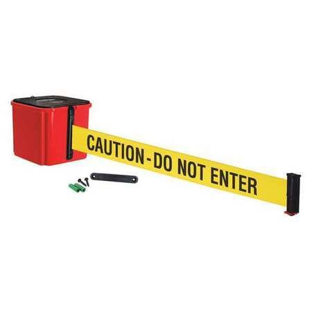 RETRACTA-BELT WM412RD30-CAU-RE BELT BARRIER CAUTION DO NOT ENTER 4 H