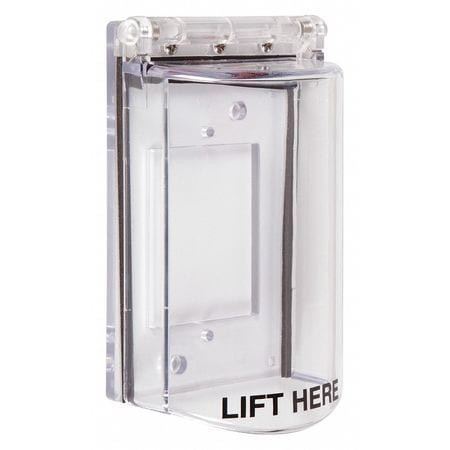 SAFETY TECHNOLOGY INTERNATIONAL STI-6518 BOPPER STOPPER CLEAR 3-1/4IN.WX1-3/4IN.D