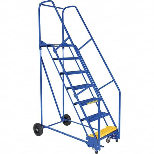 VESTIL LAD-7-14-G ROLLING LADDER