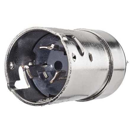 BRYANT 6365CR LOCKING PLUG SILVER 125/250VAC 50A