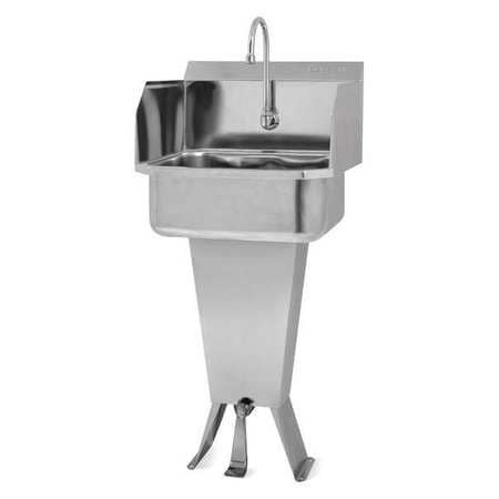 SANI-LAV 5031-0.5 SANI-LAV® FLOOR MOUNT SINK WITH SIN