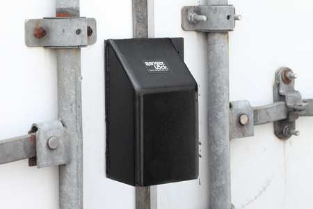 RANGER LOCK RGLB-00-USA PADLOCK GUARD HARDENED STEEL BLK 4 L