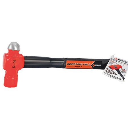 GROZ 34541 BALL PEIN HAMMERS,32 OZ.,14"