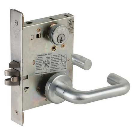 SCHLAGE L9070P 03A 626 KD C123 KWY LEVER LOCKSET MECHANICAL CLASSROOM GRD.1