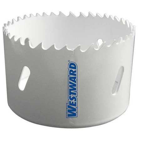 WESTWARD 29VU36 HOLE SAW BI-METAL 3-3/4 IN.