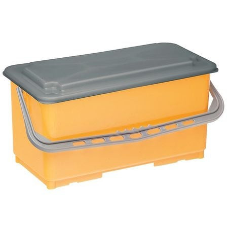 PERFECT CLEAN C-FB22-Y W\ LID FLAT MOP BUCKET YELLOW WITH LID
