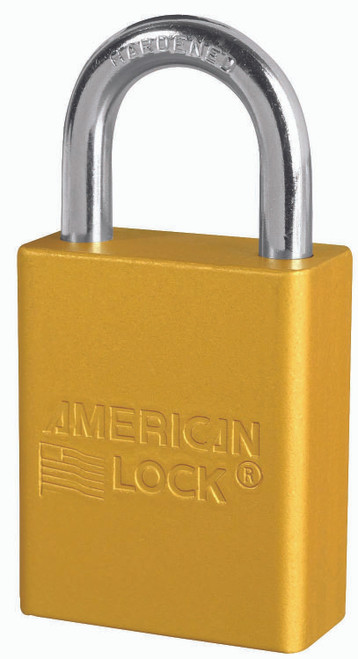 MASTER LOCK A1105YLW AMERICAN LOCK® NO. A1105YLW SOLID A