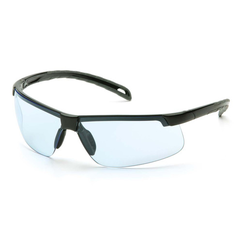 PYRAMEX SB8660D BLUE LENSES, FRAMED SAFETY GLASSES