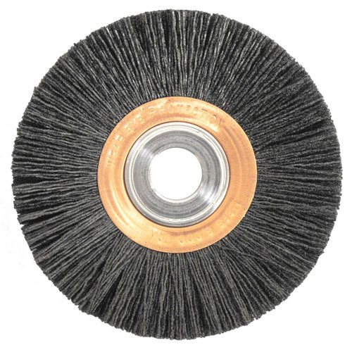 WEILER CORPORATION 31110 4" OD, 5/8" ARBOR HOLE, CRIMPED CERAMIC 