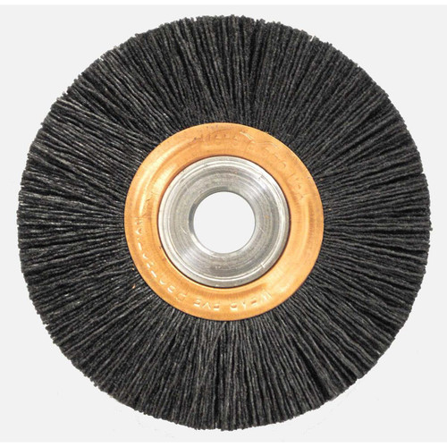 WEILER CORPORATION 31270 4" OD, 5/8" ARBOR HOLE, CRIMPED CERAMIC 