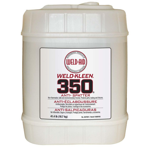 CRC CHEMICALS 007091 WELD-KLEEN 350 ANTI-SPATTER, 5 GAL. BOTT