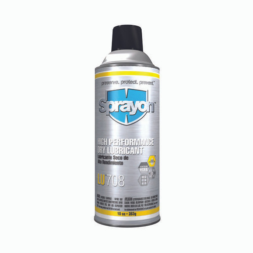 KRYLON PRODUCTS SC0708000 SPRAYON LU708 HIGH PERFORMANCE DRY LUBRI
