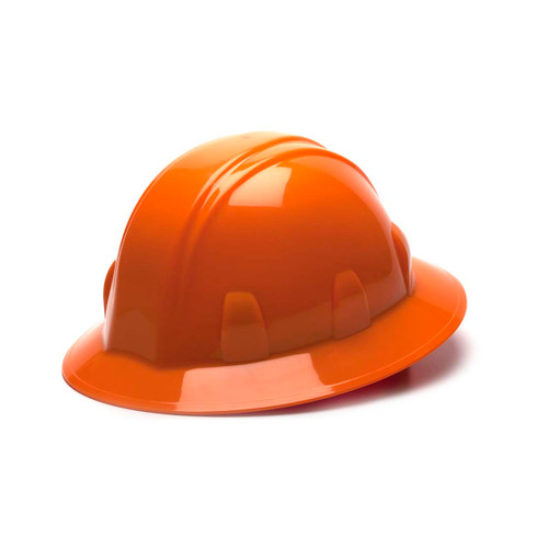 PYRAMEX HP24140 ORANGE FULL BRIM STYLE 4 POINT RATCHET S