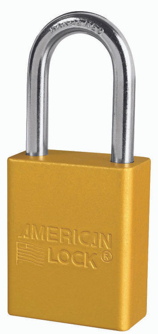 MASTER LOCK A1106YLW AMERICAN LOCK® NO. A1106YLW SOLID A