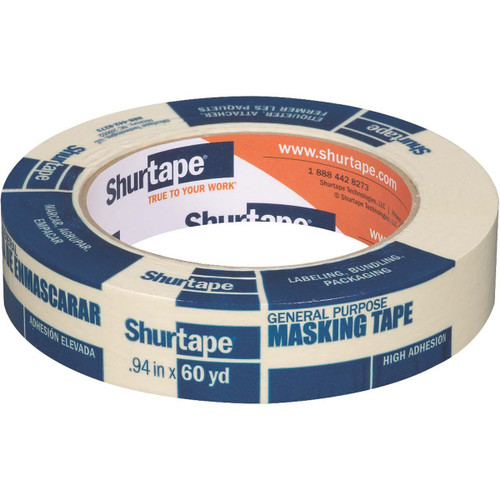 SHURTECH BRANDS 104466 CP 105 NAT-24MM X 55M-H