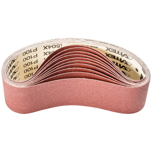 PFERD 49215 COATED BELT,AL/OXD,3"X21",100 GRIT