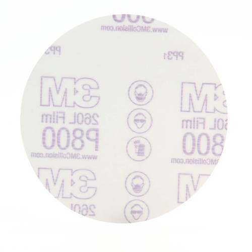 3M 60010023715 PSA SANDING DISC,POLY,5IN,P800G,PK400