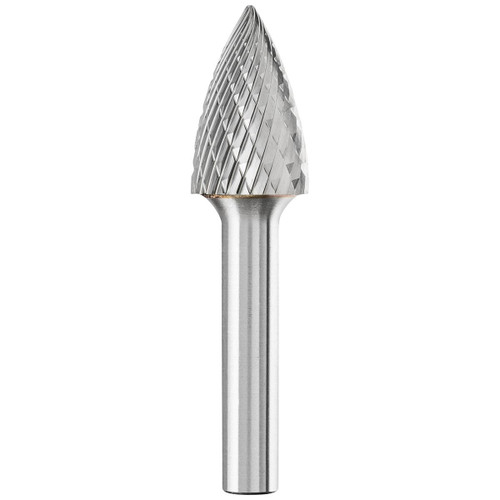 PFERD 22298 CARBIDE BUR,SCTI SG-6,1/4",TOUGH CUT