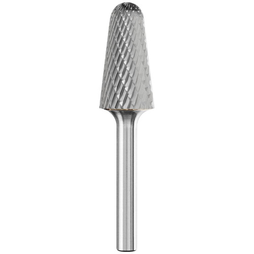 PFERD 25182 CARBIDE BUR,SCTI SL-6,1/4",DOUBLE CUT