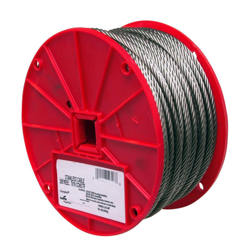 APEX TOOL GROUP T7000226 STAINLESS STEEL CABLE, 1/16-IN., 250-FT.