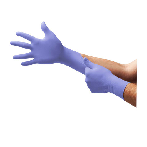 ANSELL SEC-375-XS DISPOSABLE GLOVES,NITRILE,XS,PK50